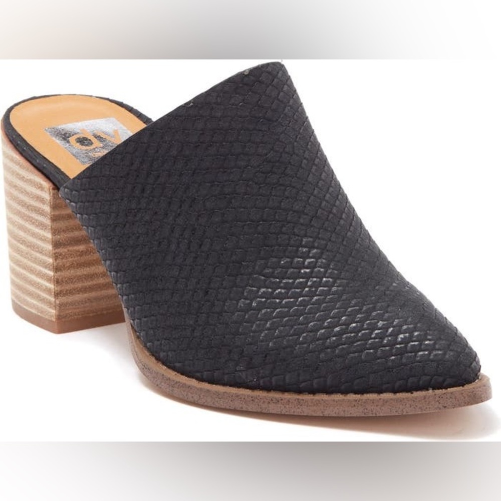 Dolce Vita | Used - Tendle Block Heel Mule. Size 8 in black.